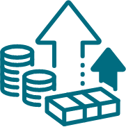 インフレ対策のアイコン